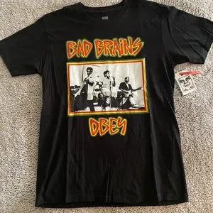 ★OBEY/オベイ★Obey x Bad Brains Fearless  Tシャツ 関税込★ BAD BRAINS X GLEN R. FRIEDMAN X OBEY – OBEY CLOTHING